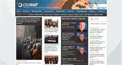 Desktop Screenshot of odisur.es